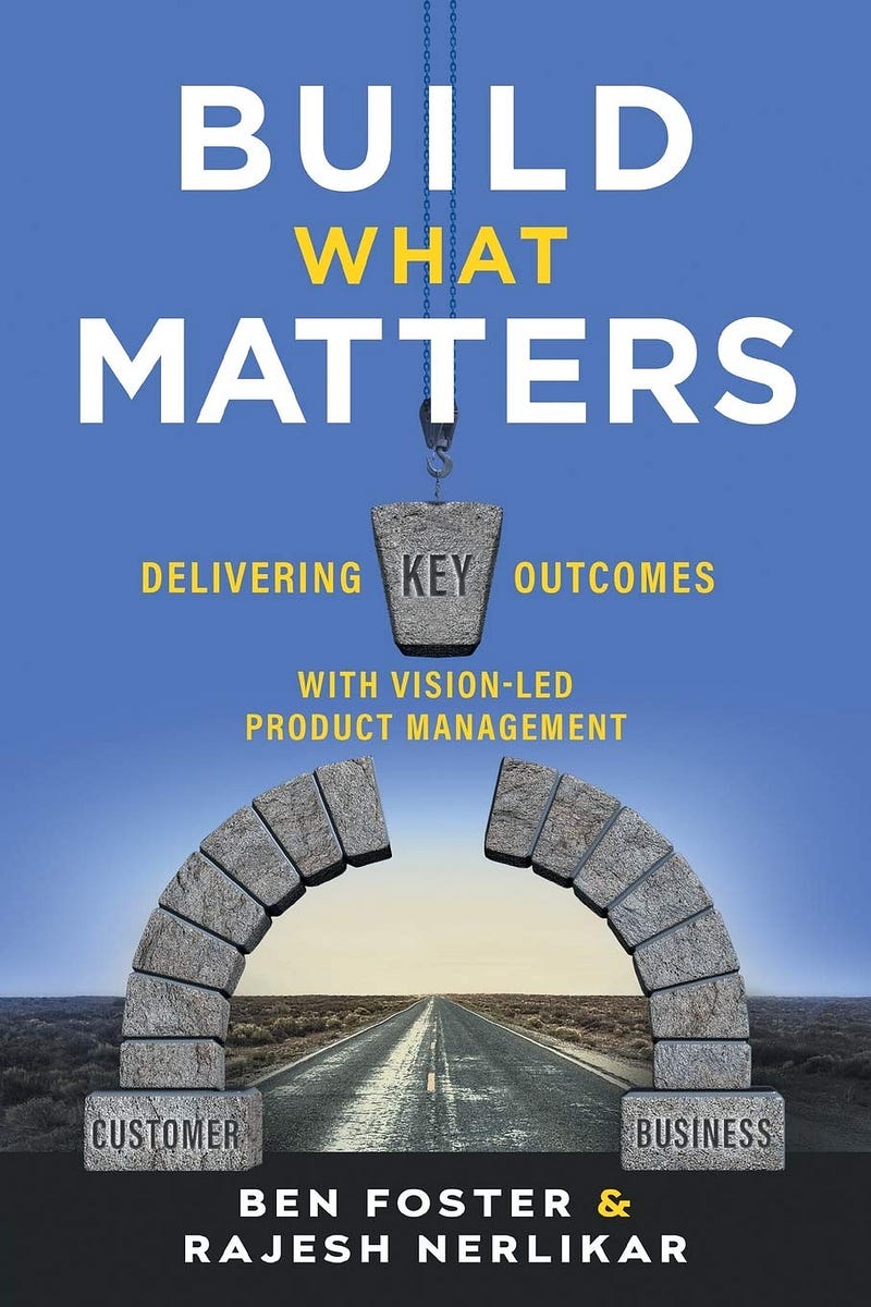 Book cover of Build What Matters